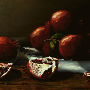 Pomegranates /Granate (SOLD/ VERKOOP)