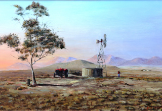 Tankwa Vroegoggend / Early morning (SOLD)